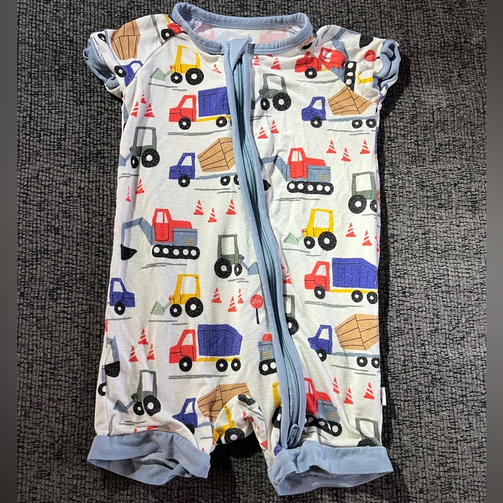 Little Sleepies Construction Shorty